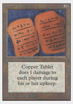 Copper Tablet